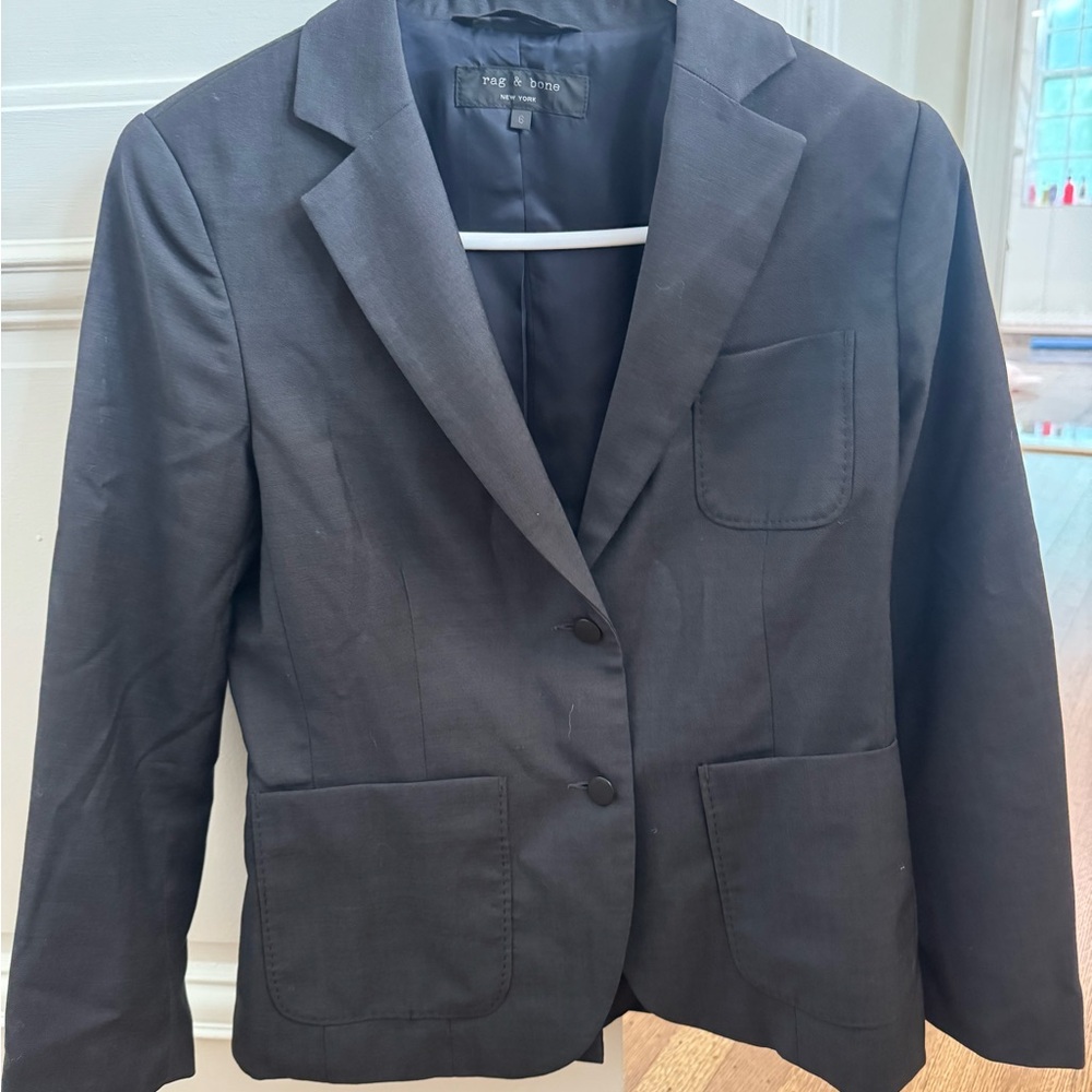 rag & bone Black Blazer